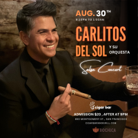 Salsa Night with Live Band: Carlitos Del Sol Y Su Orquesta - Saturday, August 30, 2025