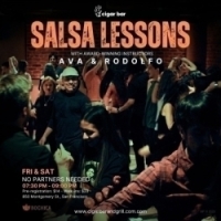 Salsa Lessons with Ava & Rodolfo - Friday, August 8, 2025